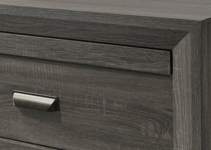 Valor - Twin 5 Piece Bedroom Set - Gray