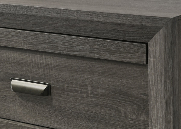 Valor - Full 4 Piece Bedroom Set - Gray