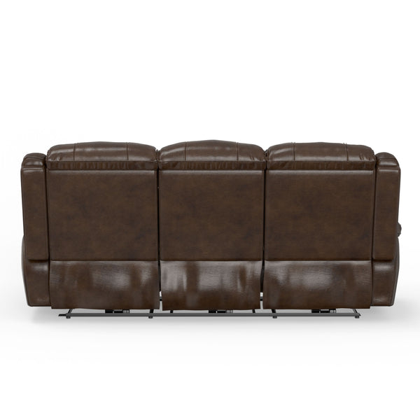 Eclipse - Power Reclining Sofa And 2 Recliners - Florence Brown