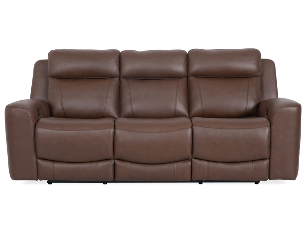 designed with relaxation in mind. Calgary features power recline and headrest controls