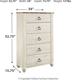  Queen Panel Bed