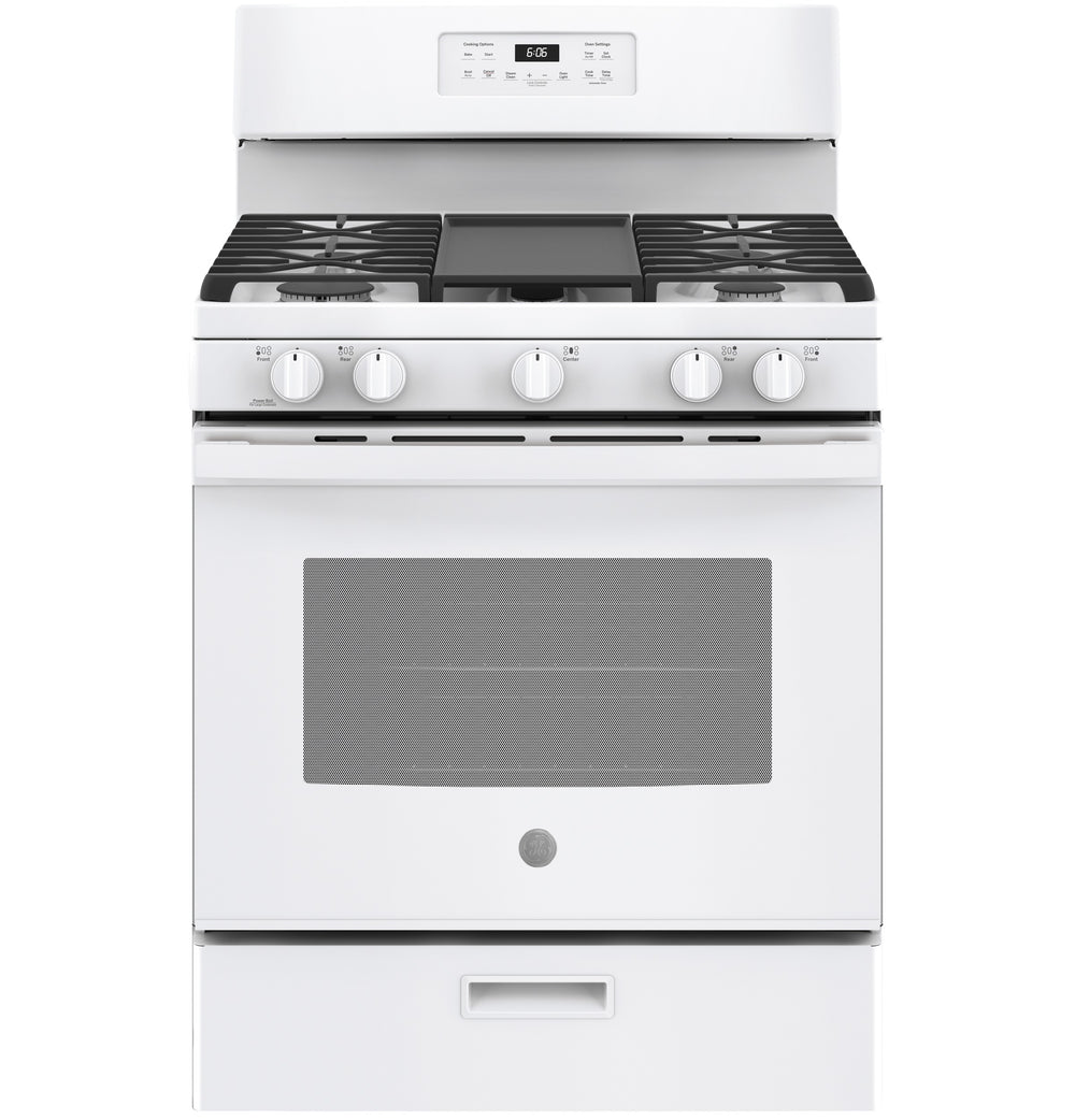 GE® 30" Free-Standing Gas Range