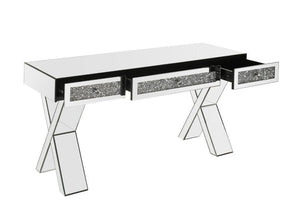  while faux diamonds inlay enhances it-'s design elements and infuses your space