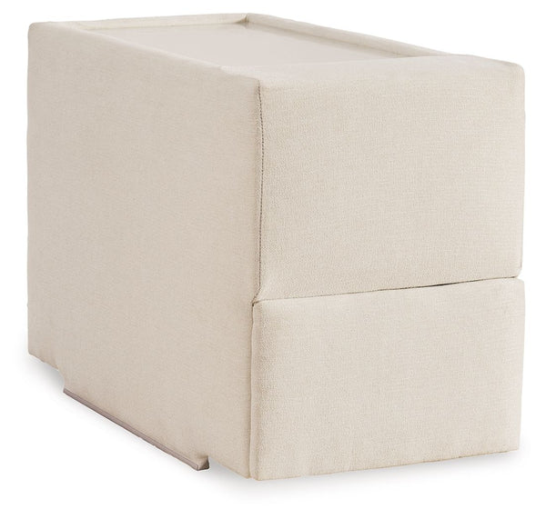 Modmax - Oyster - 4-Piece Sectional With Laf Corner Chaise And Storage Console