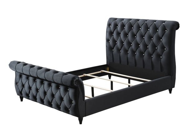 Kyrie - King Bed<h4><b>Kyrie - King Footboard - Black</b></h4> <table width="100%"><colgroup><col style="width: 30%"> <col style="width: 70%"> </colgroup> <tbody> <tr> <td>Dimensions</td> <td> 82.68"L x 100.20"D x 54.72"H</td> </tr> <tr> <td>Weight</td> <