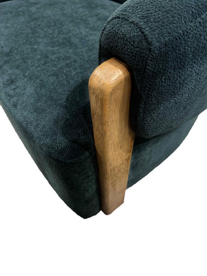 Finley - Swivel Accent Chair (Set of 2) - Island Teal