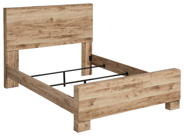 Hyanna - Tan - Queen Panel Bed