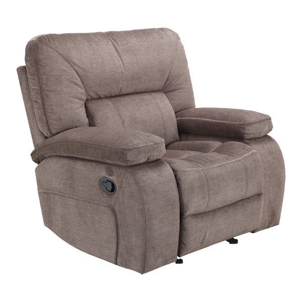 Chapman - Manual Reclining Sofa And Recliner - Dark Brown