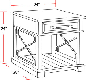 Sundance - Cocktail Table With 2 End Tables And Console Table - Smokey Gray