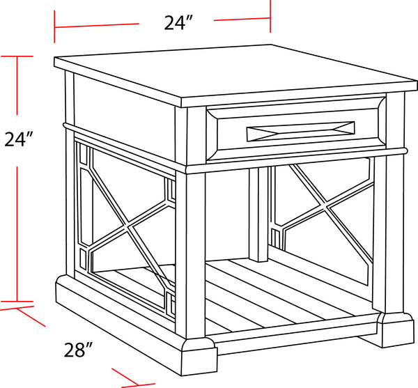 Sundance - Cocktail Table With 2 End Tables And Console Table With 3 Stools - Smokey Gray