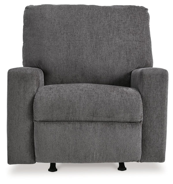 Rannis - Pewter - Rocker Recliner