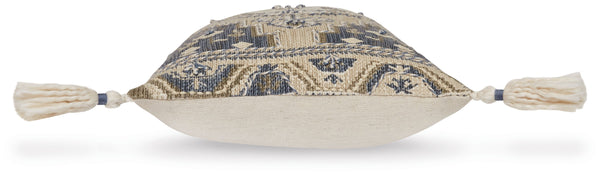 Winbury - Blue / Tan / White - Pillow (Set of 4)