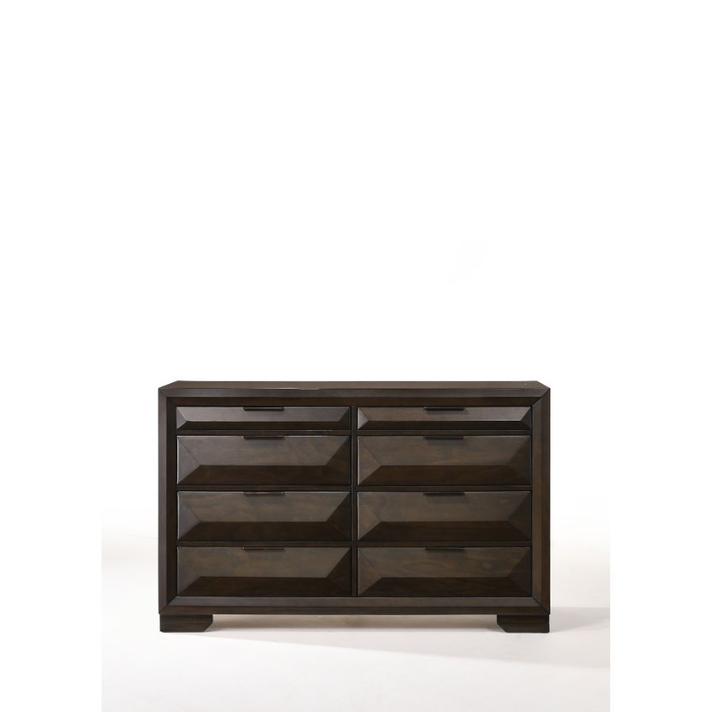 8 Drw (2 Top Jewelry Drawers & 6 Regular Drawers) Drawer: Beveled Fronts, Glide Center Metal (Kenlin Glide, Ext. 8-"), Dovetail English Front & Back, Felt-Lined Top Drawer Only, Safety Stop Included, Manual Close, Hardware: Finger Pull (Single) CONSTRUCTI