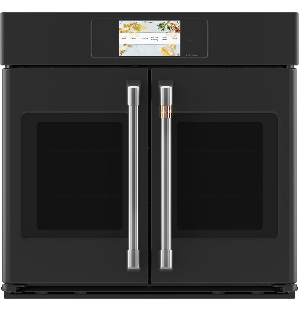 Café™ Professional Series 30" Smart Built-In Convection French-Door Single Wall Oven