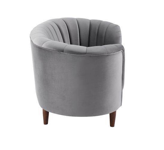 Millephri - Chair - Gray Velvet
