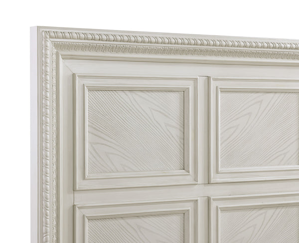 Alexandria - King 4 Piece Bedroom Set - White