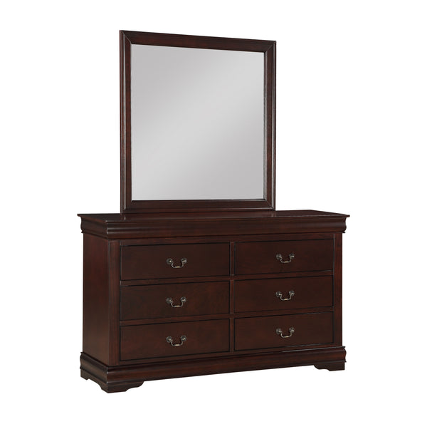 Louis Philip - Full 4 Piece Bedroom Set - Cherry