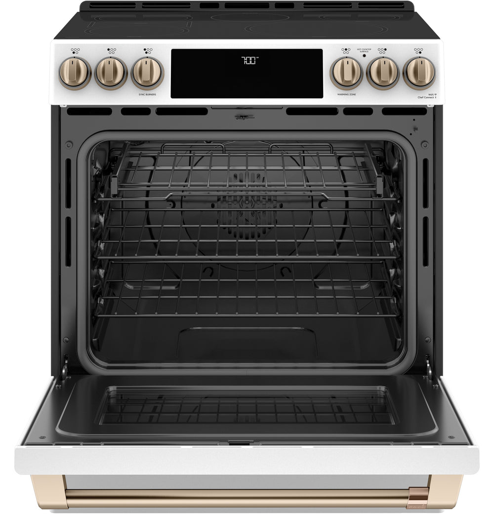 Café™ 30" Smart Slide-In, Front-Control, Radiant and Convection Range