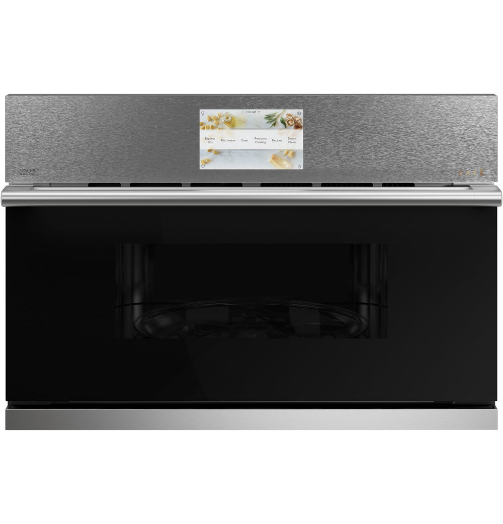 Café™ 30" Smart Five in One Oven with 120V Advantium® Technology in Platinum Glass
