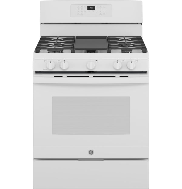 GE® 30" Free-Standing Gas Convection Range with No Preheat Air Fry
