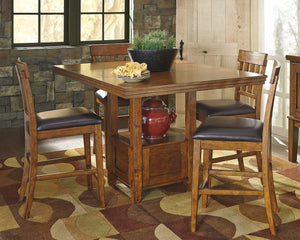  but with warmth and rustic character? Satisfaction is served with this counter height extension dining room table. We love how its gently distressed