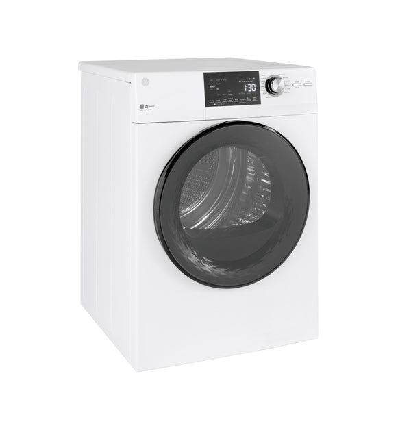 GE® ENERGY STAR®  24" 4.3 Cu.Ft. Front Load Vented Electric Dryer with Stainless Steel Basket