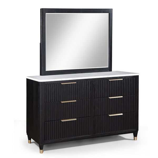 Kara - Queen 4 Piece Bedroom Set - Black