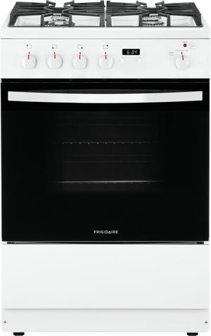 24" Front Control Freestanding Gas Range