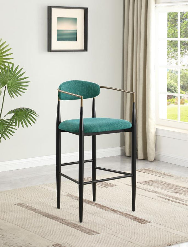  open silhouette with its pairing of a plush seat and slender backrest