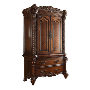  traditional design in your bedroom with the cherry Vendome TV Armoire. This hand-crafted piece inspired from the luxurious designs of the past