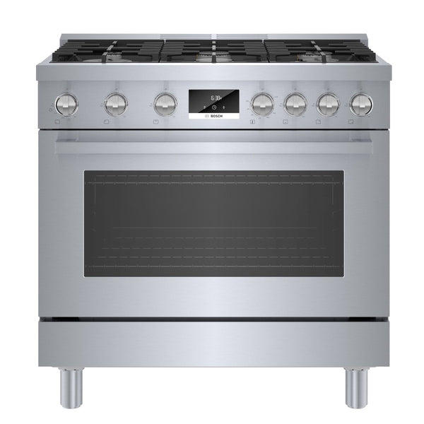 800 Series, Gas Freestanding Range, 36'', Stainless Steel