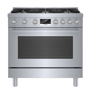 800 Series, Gas Freestanding Range, 36'', Stainless Steel