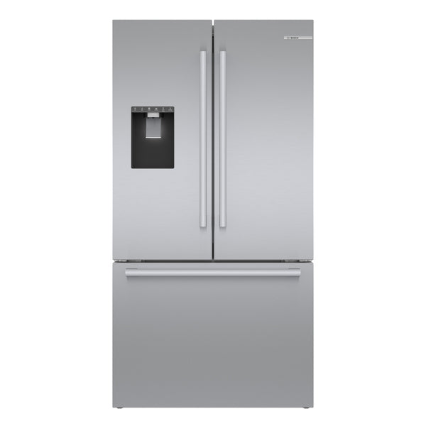 500 Series, French Door Bottom Mount Refrigerator, 36'', Stainless steel (with anti-fingerprint)
