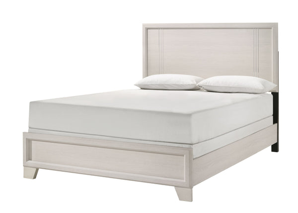 Charlie - King Bed - White