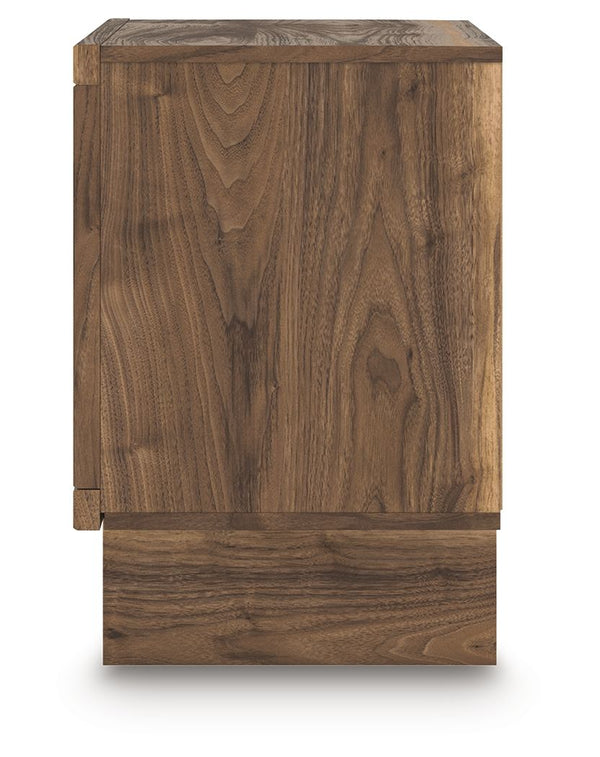 Chirason - Brown - Two Drawer Night Stand