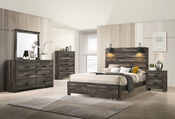 Carter - Full Bed In One Box - Brown