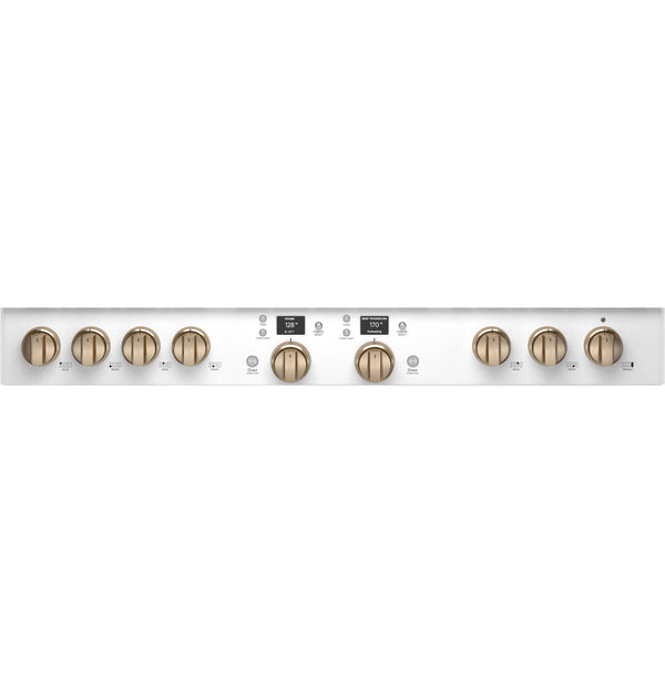 Café™ 48" Smart Dual-Fuel Commercial-Style Range with 6 Burners and Griddle (Natural Gas)