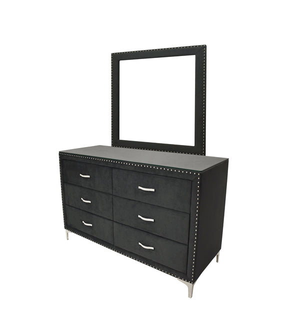 Lucinda - Queen 4 Piece Bedroom Set - Black