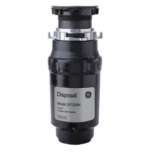 GE® 1/2 HP Continuous Feed Garbage Disposer - Corded