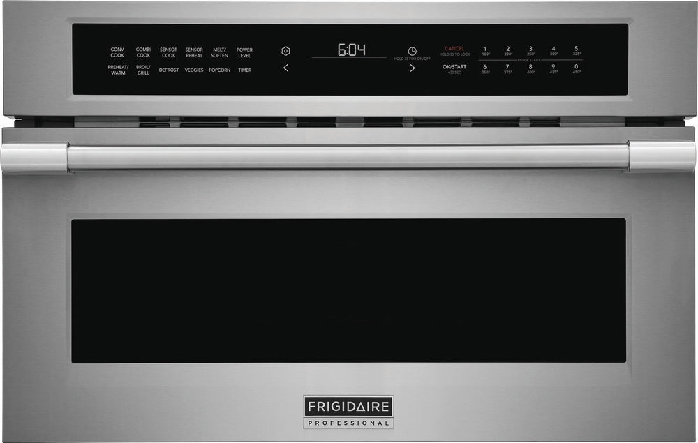 30" Built-In Convection Microwave Oven with Drop-Down Door