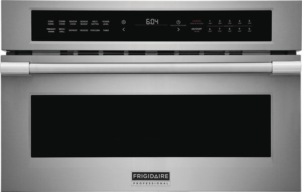 30" Built-In Convection Microwave Oven with Drop-Down Door