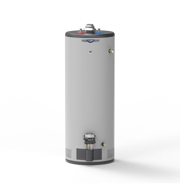 GE RealMAX Premium 50-Gallon Tall Natural Gas Atmospheric Water Heater