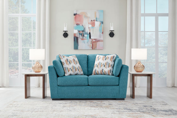  trendy eye for design. This loveseat is here to help. Bold