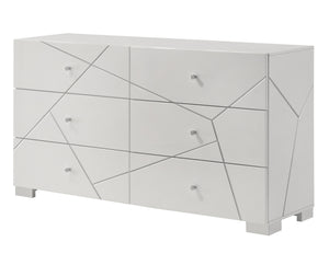 Ayla - King 4 Piece Bedroom Set - White