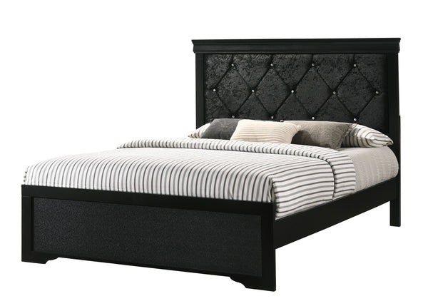 Amalia - Queen 4 Piece Bedroom Set - Black