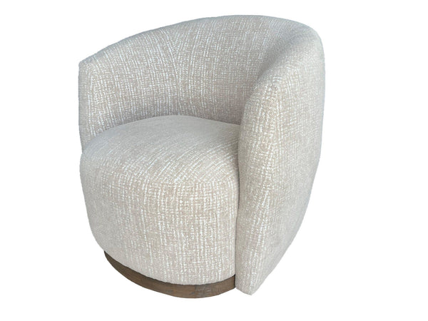 Tatum - Swivel Accent Chair (Set of 2) - Sand Dollar