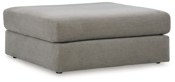 The casual, oversized shape of this ottoman makes it fully lounge-ready. Itâ€™s an open invitation to prop up your feet and relax. Whether paired with a sofa, sectional or chair, this piece masters the art of smart, on-trend style.<br><br><b>Additional Di