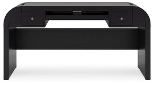 Rowanbeck - Black - Home Office Desk