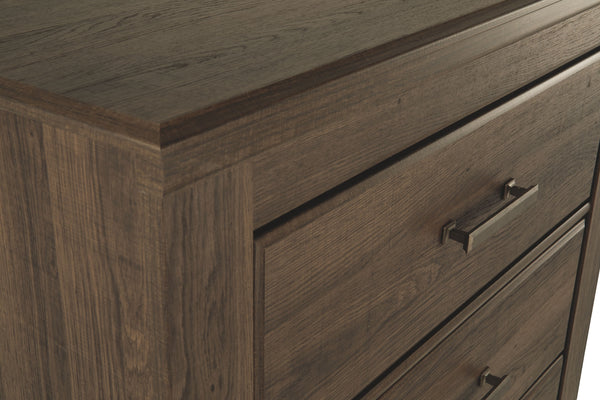Juararo - Dark Brown - 6 Pc. - Dresser