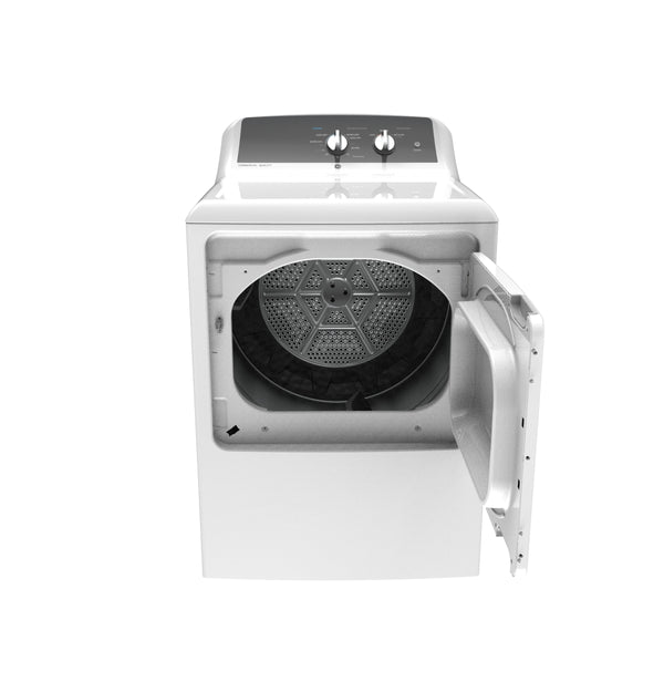 GE 6.2 cu. ft. Capacity Electric Dryer with Up To 120 ft. Venting? and 5-yr Limited Warranty?